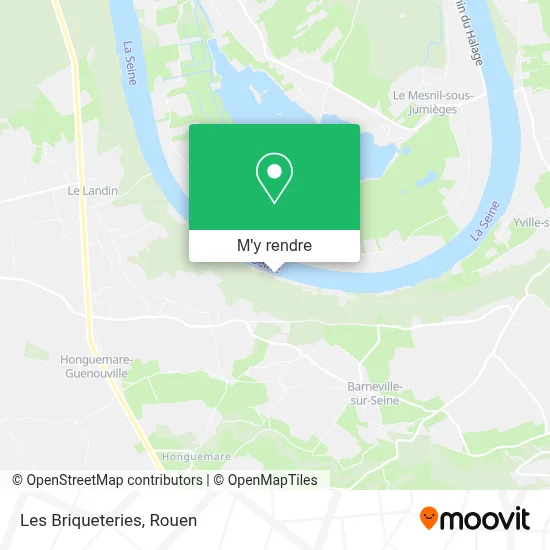 Les Briqueteries plan