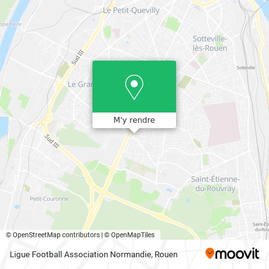Ligue Football Association Normandie plan