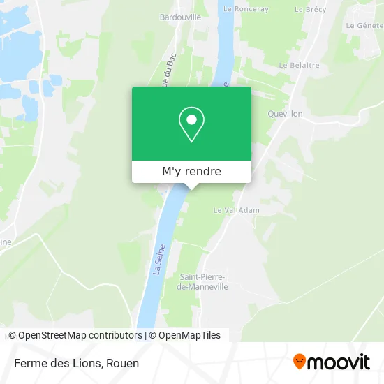 Ferme des Lions plan