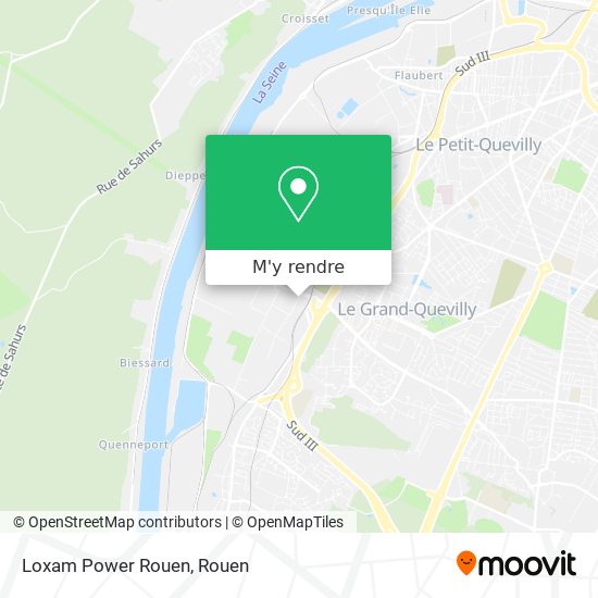 Loxam Power Rouen plan