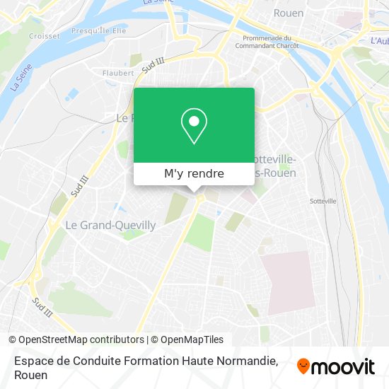 Espace de Conduite Formation Haute Normandie plan