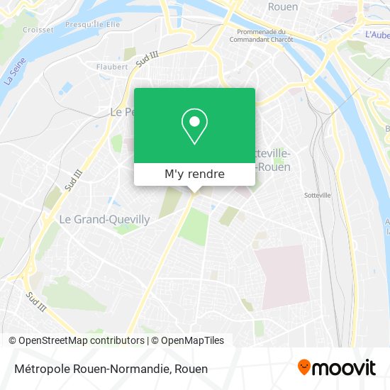 Métropole Rouen-Normandie plan