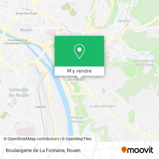 Boulangerie de La Fontaine plan