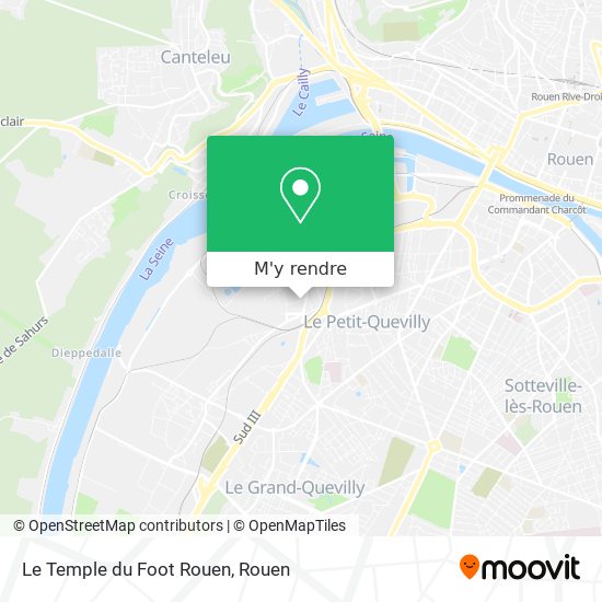 Le Temple du Foot Rouen plan