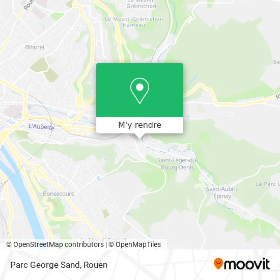 Parc George Sand plan