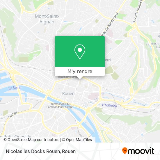 Nicolas les Docks Rouen plan