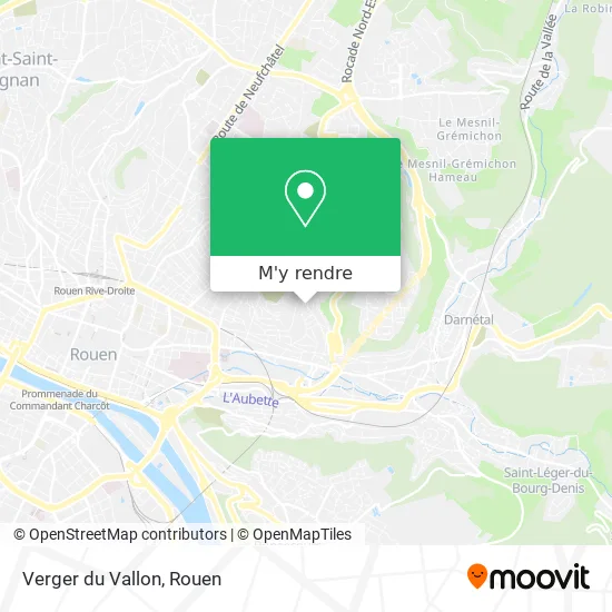 Verger du Vallon plan