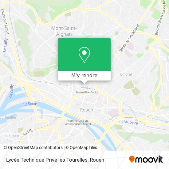 Lycée Technique Privé les Tourelles plan