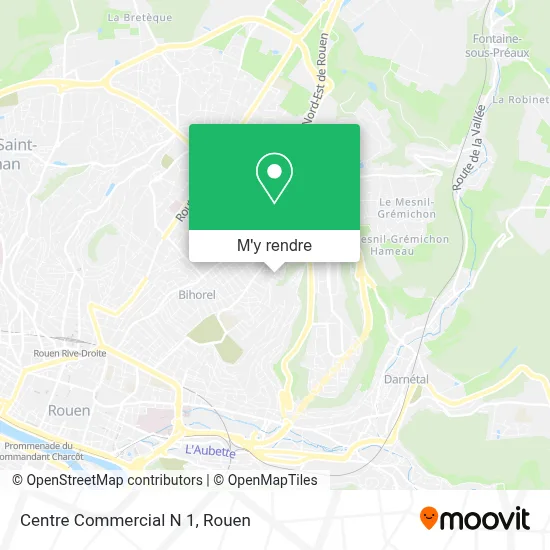 Centre Commercial N 1 plan