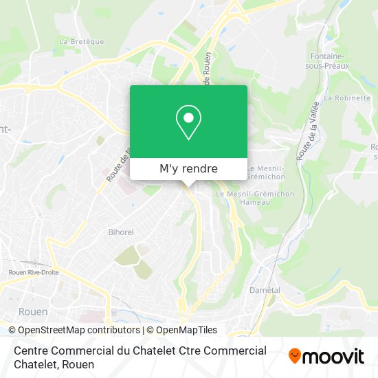 Centre Commercial du Chatelet Ctre Commercial Chatelet plan
