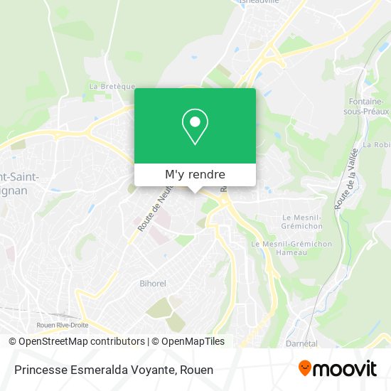 Princesse Esmeralda Voyante plan