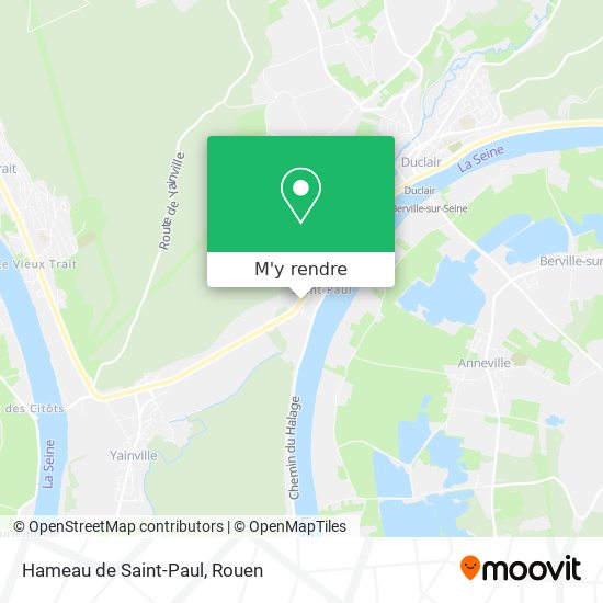 Hameau de Saint-Paul plan