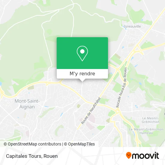 Capitales Tours plan