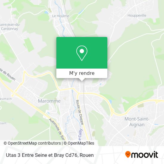 Utas 3 Entre Seine et Bray Cd76 plan