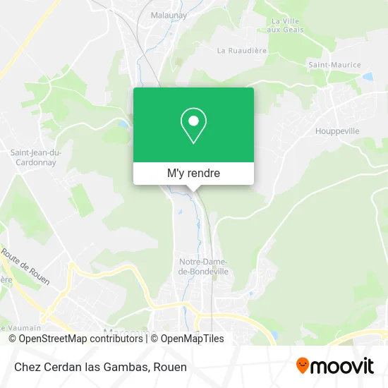 Chez Cerdan las Gambas plan