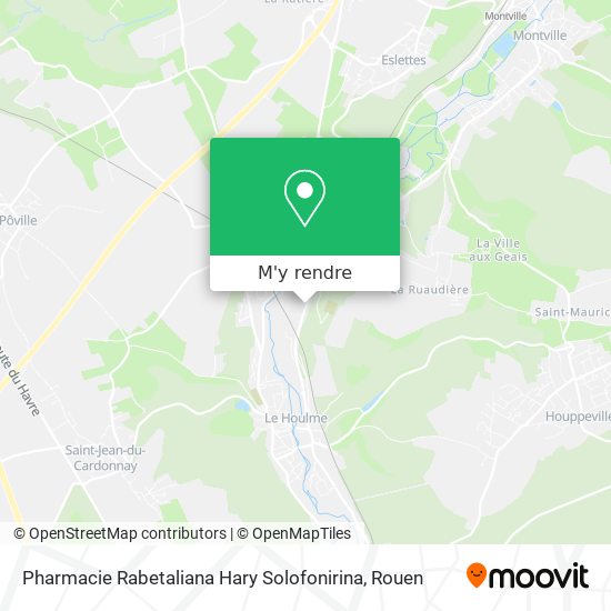 Pharmacie Rabetaliana Hary Solofonirina plan