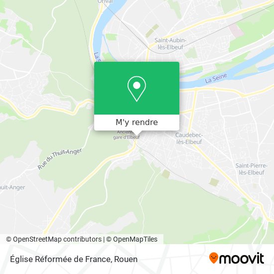 Église Réformée de France plan