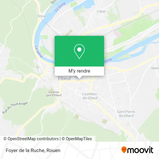 Foyer de la Ruche plan