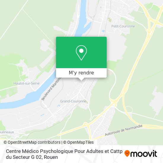 Centre Médico Psychologique Pour Adultes et Cattp du Secteur G 02 plan