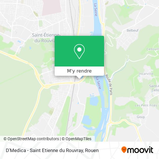 D'Medica - Saint Etienne du Rouvray plan