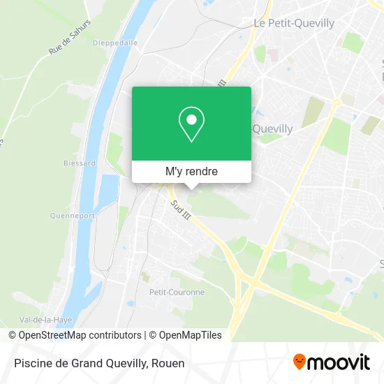 Piscine de Grand Quevilly plan