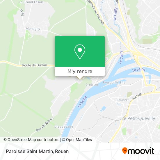 Paroisse Saint Martin plan