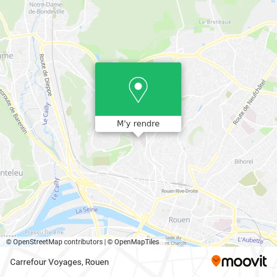 Carrefour Voyages plan