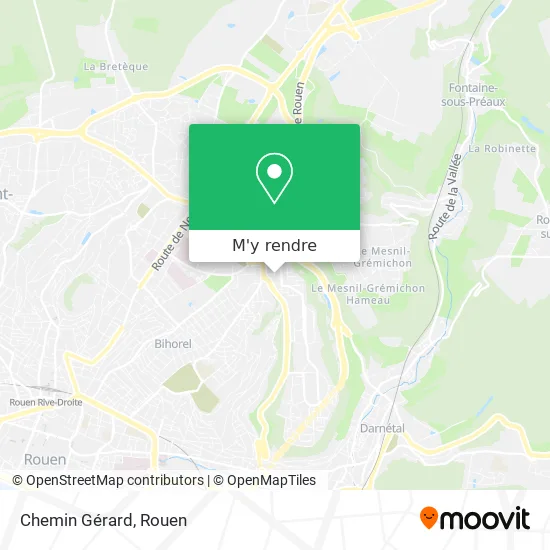 Chemin Gérard plan