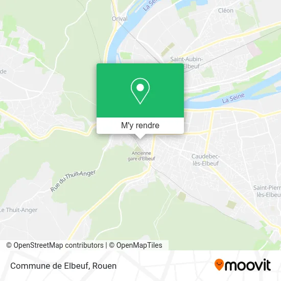 Commune de Elbeuf plan