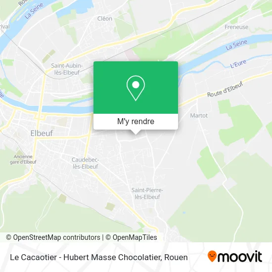 Le Cacaotier - Hubert Masse Chocolatier plan