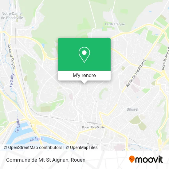 Commune de Mt St Aignan plan