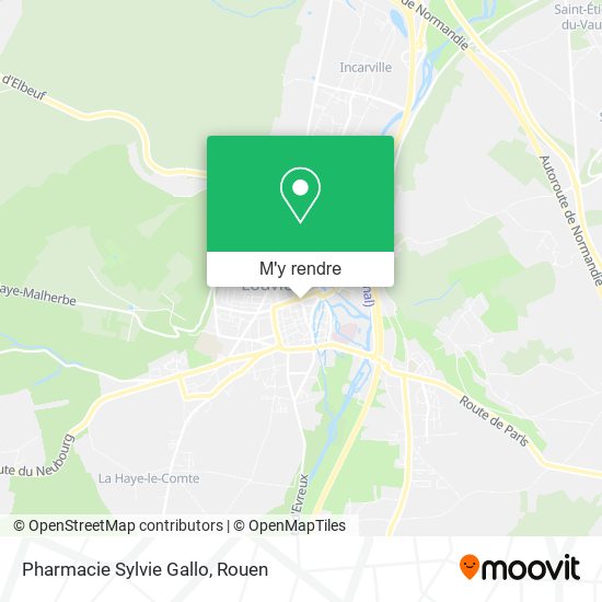 Pharmacie Sylvie Gallo plan