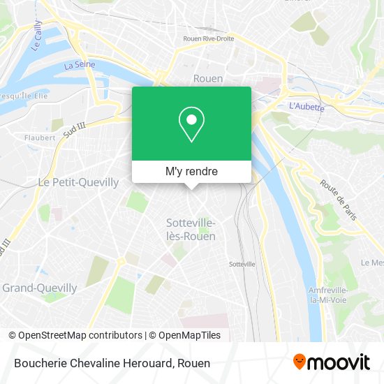 Boucherie Chevaline Herouard plan
