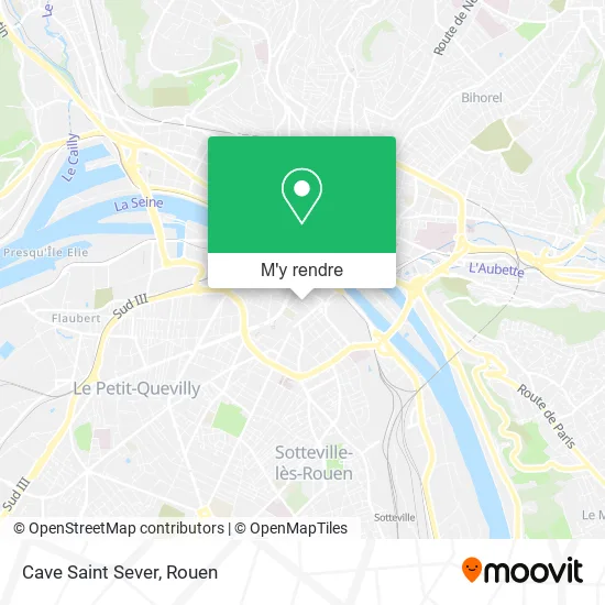 Cave Saint Sever plan