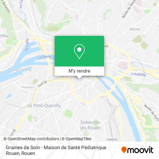 Graines de Soin - Maison de Santé Pédiatrique Rouen plan