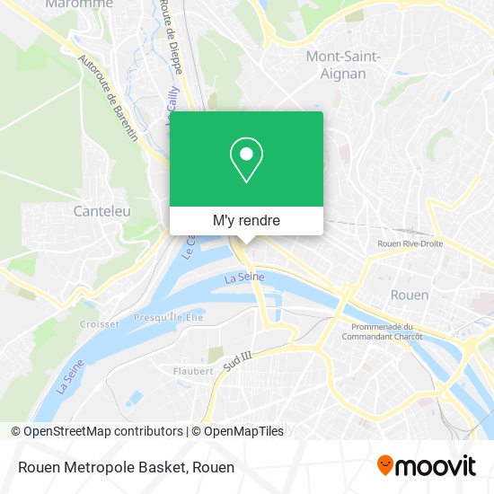 Rouen Metropole Basket plan