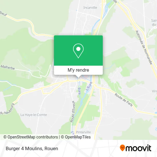 Burger 4 Moulins plan