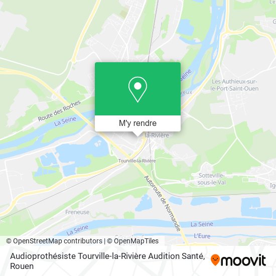 Audioprothésiste Tourville-la-Rivière Audition Santé plan