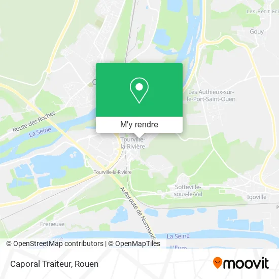 Caporal Traiteur plan