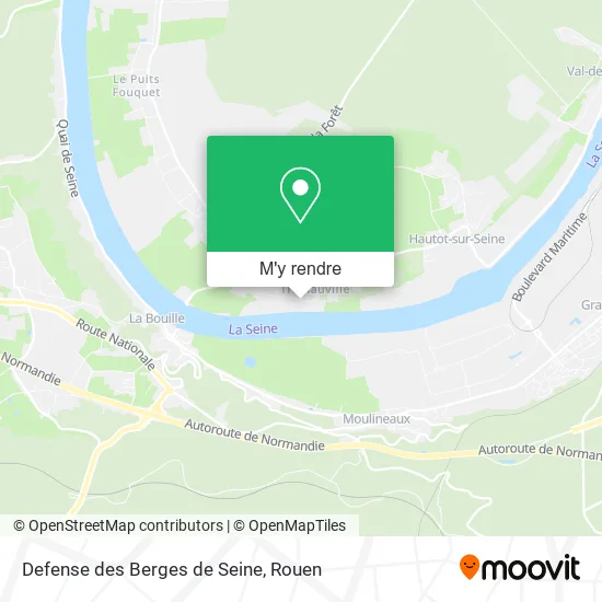 Defense des Berges de Seine plan