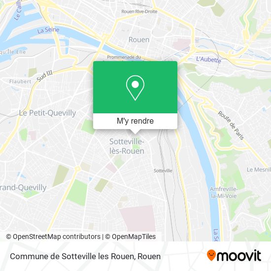 Commune de Sotteville les Rouen plan