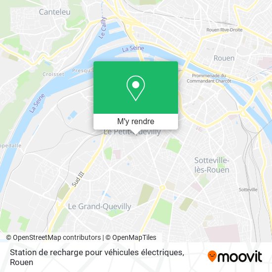 Station de recharge pour véhicules électriques plan