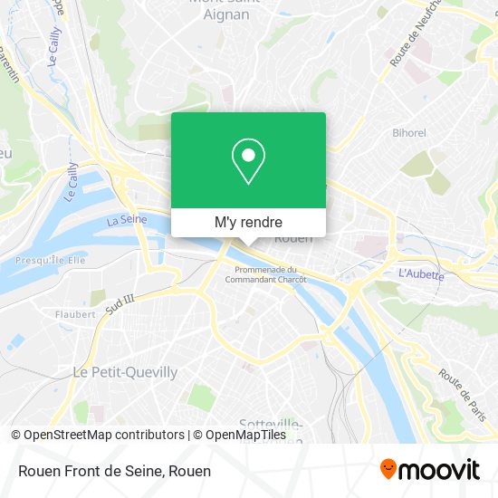 Rouen Front de Seine plan
