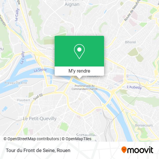 Tour du Front de Seine plan