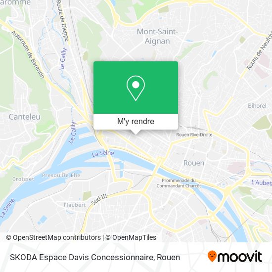 SKODA Espace Davis Concessionnaire plan