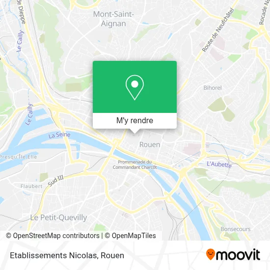 Etablissements Nicolas plan