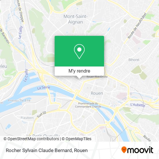 Rocher Sylvain Claude Bernard plan