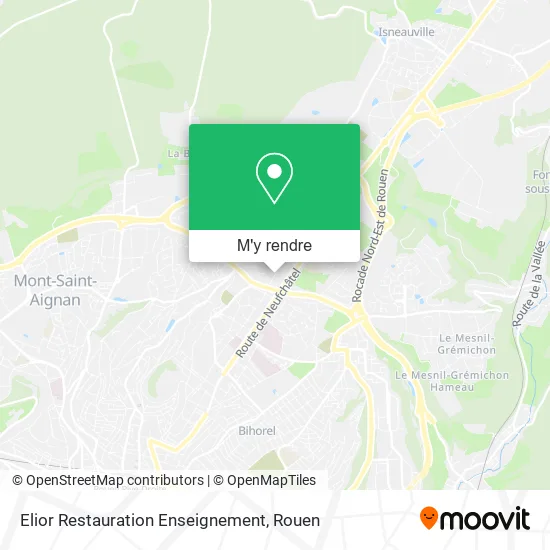 Elior Restauration Enseignement plan