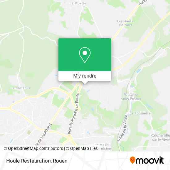 Houle Restauration plan