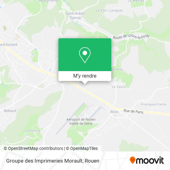 Groupe des Imprimeries Morault plan